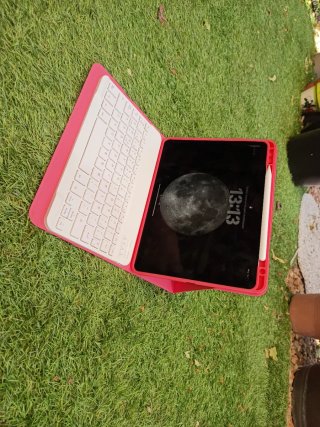 iPad Air 11 M2 Rosa + teclado portátil