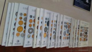 3  Catálogos de Subastas de Monedas año 2000, 2001