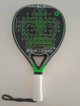 Pala pádel Black Crown Pitón 12K+ Attack