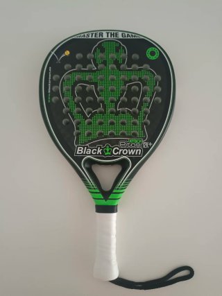 Pala pádel Black Crown Pitón 12K+ Attack