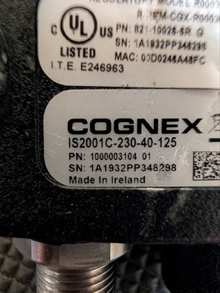 Cognex In-Sight 2001C ISC2001C sensor vision COLOR