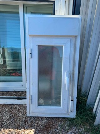 VENTANA ALUMINIO CLIMALIT ABATIBLE.