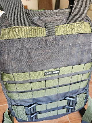 Chaleco lastrado Decathlon 8 kg + 4x1kg pesas