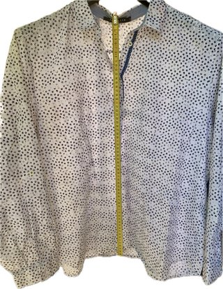 Camicia Ritrat donna manica lunga fantasia