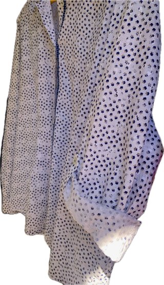 Camicia Ritrat donna manica lunga fantasia