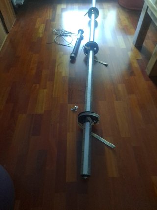 Motor barra y cuerdas de persiana