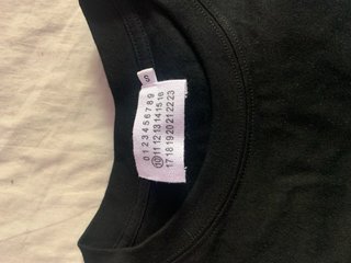 Camiseta Maison Margiela Negra