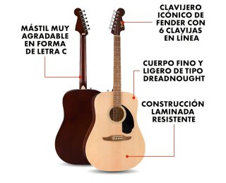 Guitarra Acústica Fender