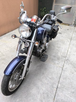 Daelim Daystar 125cc Cruiser Azul