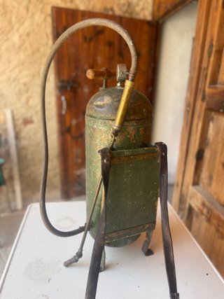 Sulfatadora Cobre y Latón Muñatore Mochila Casella