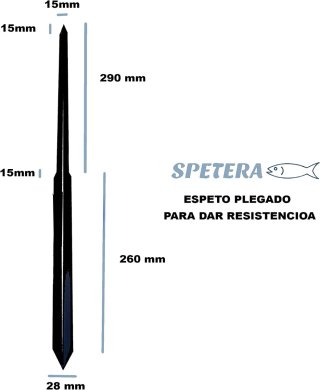 Espetos Acero Inoxidable para sardinas