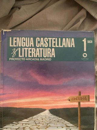 Lengua castellana y literatura, 1 BACH.