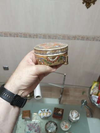 Lote Cajas Decorativas Antiguas Variadas