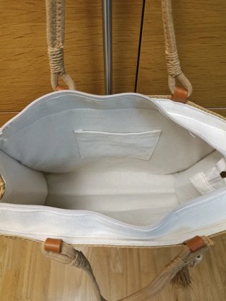Bolso de rafia nuevo
