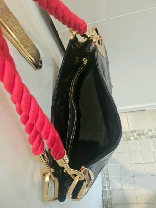 Borsa Love Moschino Nero e Rosso
