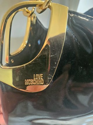 Borsa Love Moschino Nero e Rosso