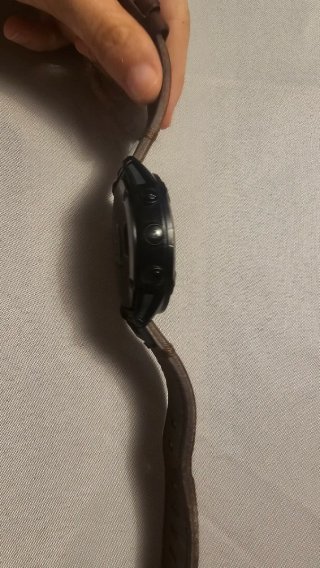Relógio Garmin Fenix 6x Pro - Preto e Castanho