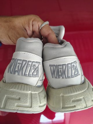 Sneakers Versace Trigreca Grigio Bianco