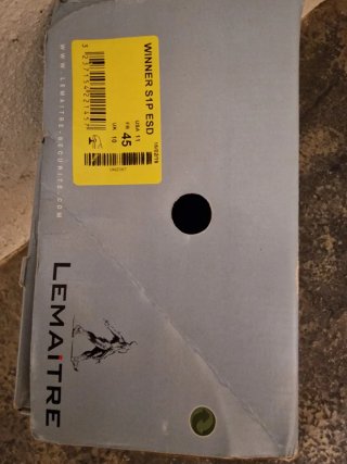 Zapatos de Seguridad Lemaitre Winner S1P ESD -N°45