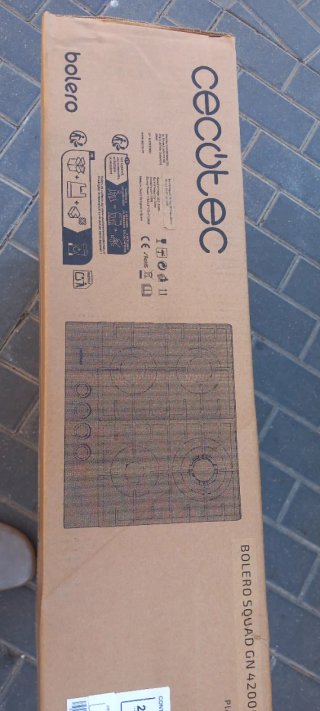Placa de gas Cecotec 4 fuegos G4200 F Inox