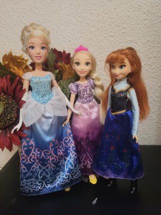 Lote de 3 Muñecas Princesas Disney