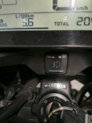 Honda Adventure Moto Negra/Gris