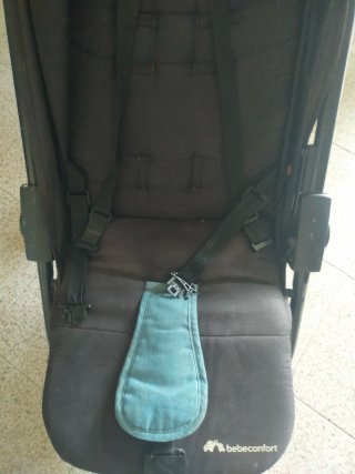 Cochecito de bebé negro