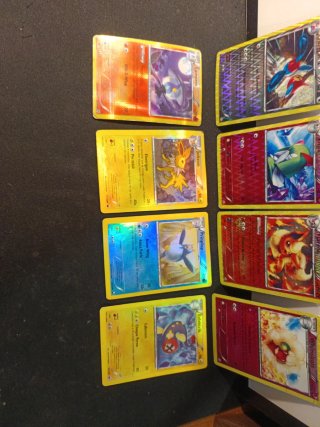 Lote 8 cartas Pokémon Reverse Holo