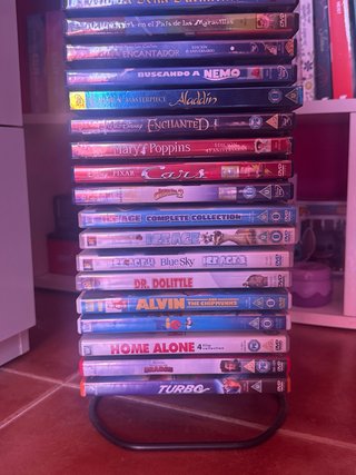 Lote 40+ DVDs Películas Infantiles