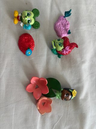 Figuras Disney Doorables Tiana, Ariel