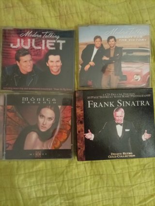 Lotes de CDs: Modern Talking, Mónica Naranjo, Fran