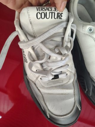Scarpe Versace Jeans Couture grigio/bianco
