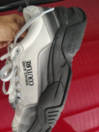 Scarpe Versace Jeans Couture grigio/bianco