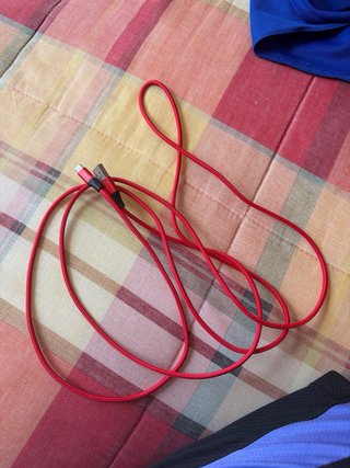 Cable Carga Rápida USB-C Rojo