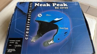 Casco de esquí infantil Neak Peak Rojo