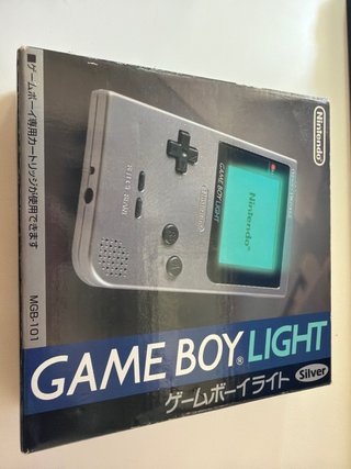 Nintendo Game Boy Light Plata