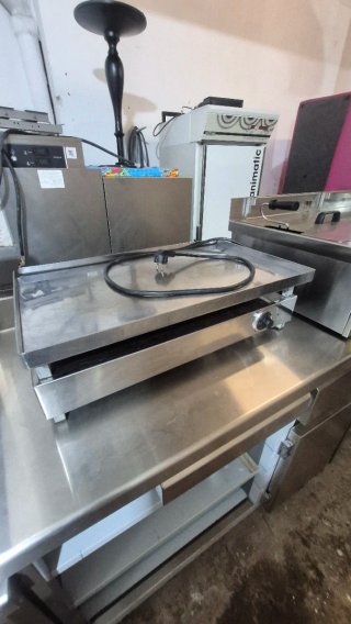 Plancha profesional acero inoxidable