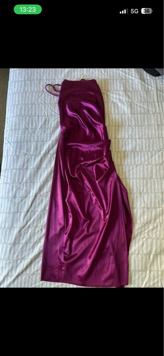 Vestido fiesta elegante rosa/morado