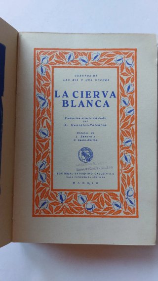 La cierva blanca o la reina de los genios