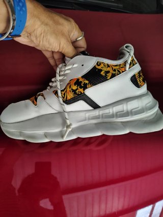 Scarpe da tennis chain reaction by Versace