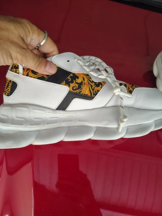 Scarpe da tennis chain reaction by Versace