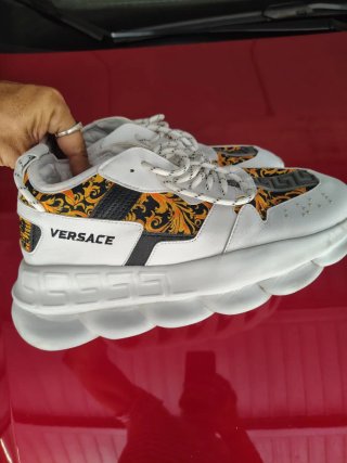 Scarpe da tennis chain reaction by Versace
