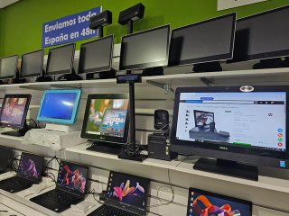 TPV blanco táctil Oxhoo i3 RAM8 SSD120 hostelería