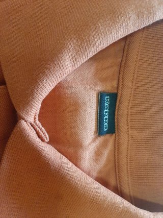 Polo Kappa Uomo Manica Lunga Arancione