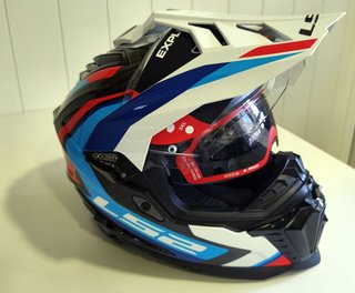 LS2 MX701 EXPLORER PLUS CARBON FRONTIER II  - L