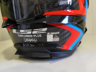 LS2 MX701 EXPLORER PLUS CARBON FRONTIER II  - L