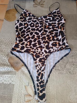 Bodi Tanga Estampado Animal Print