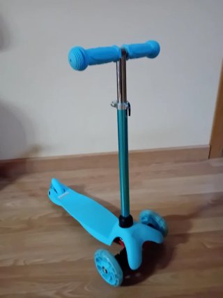 Patinete infantil 3 ruedas azul