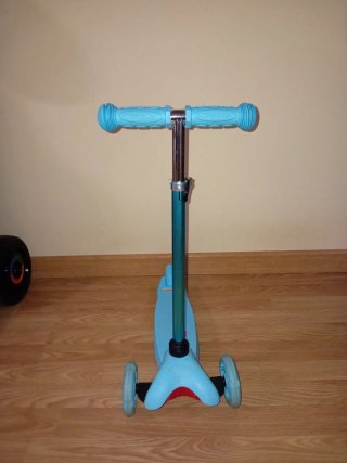 Patinete infantil 3 ruedas azul