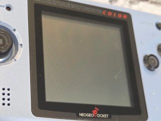 Neo Geo Pocket Color Platinum Silver
